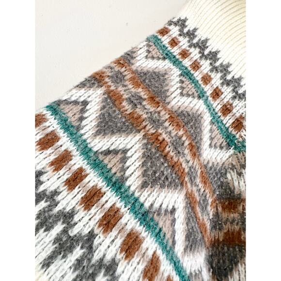 80’s The Dude Style Zip Cardigan - Picture 6 of 11